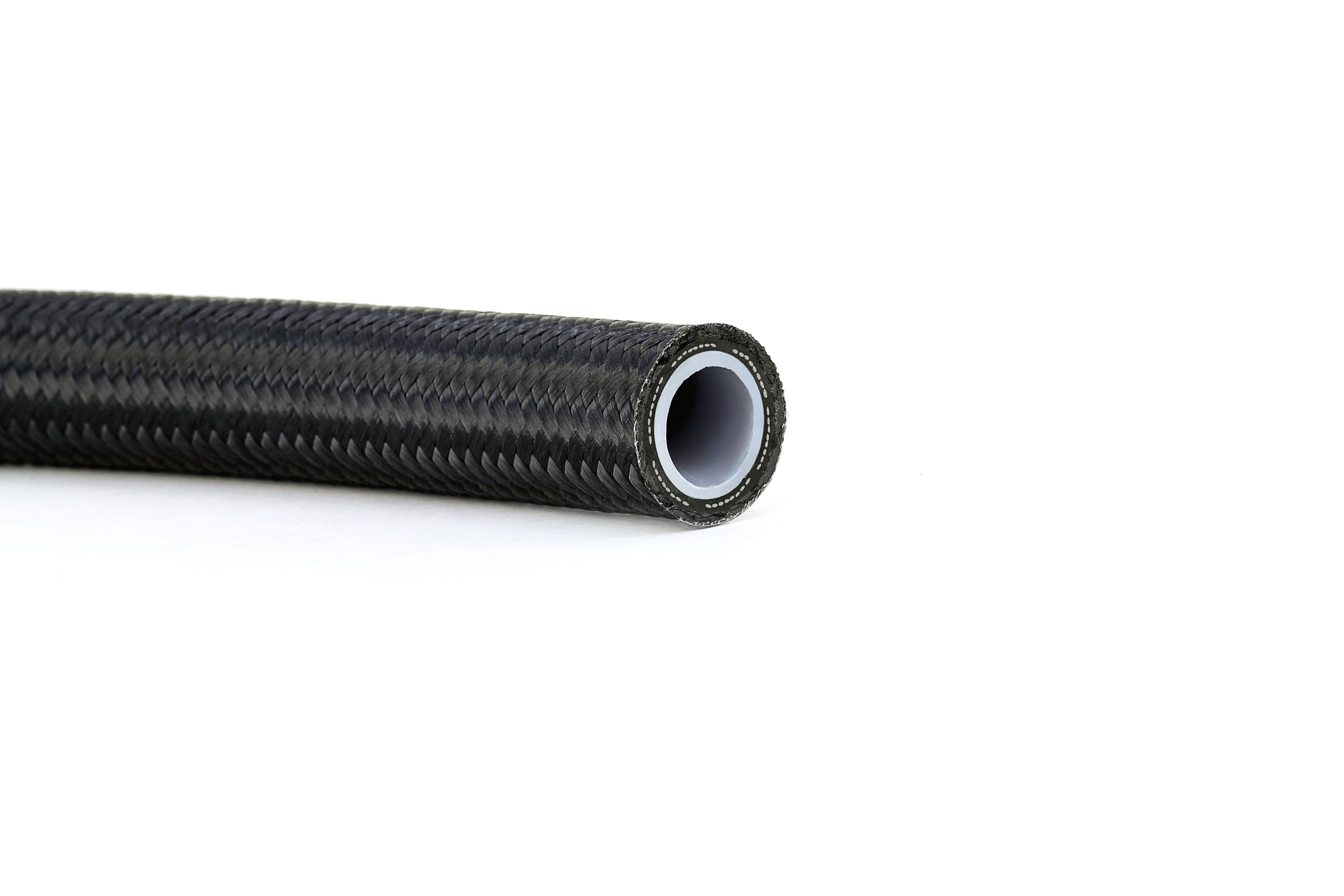 thumbnail image 2 of 3ft Super Flexible 3/8" Stainless Steel Braided Fuel / Oil / Gas Line Hose 2 of 5