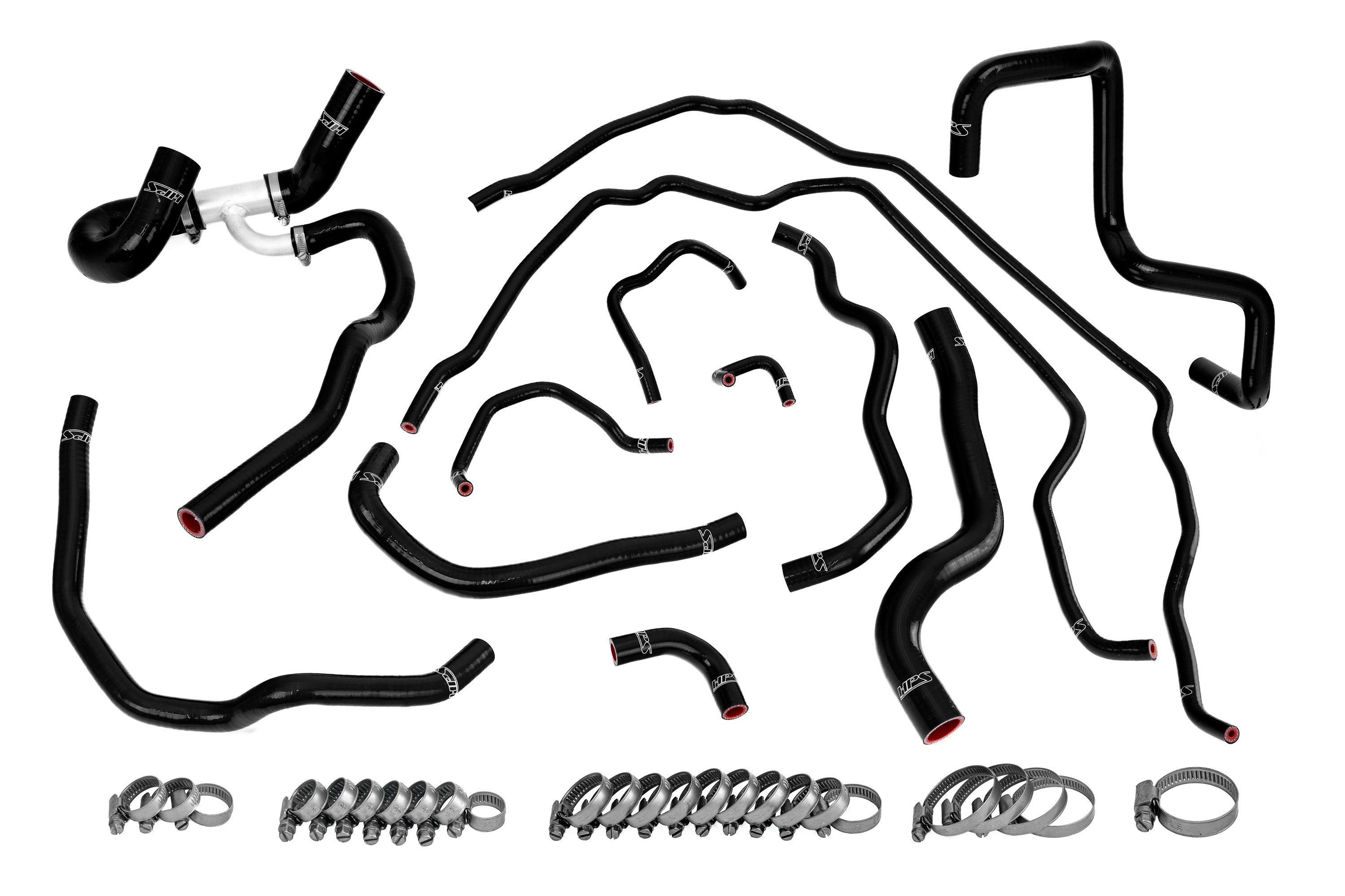 HPS Silicone Radiator Heater Coolant Hose Kit 2007-2009 Mazda
