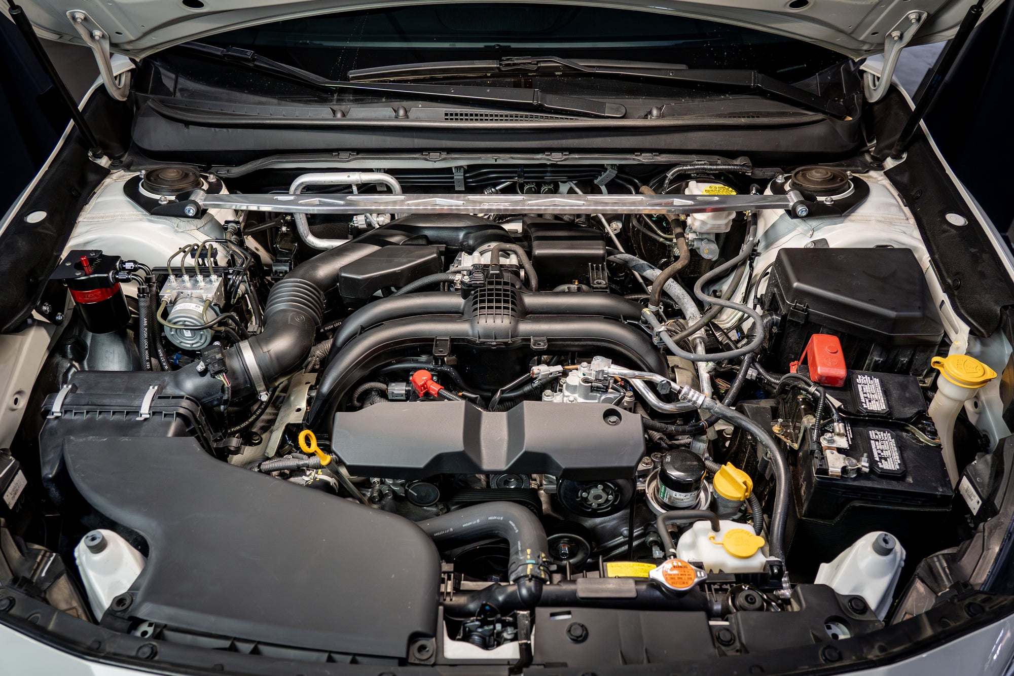 HPS Performance Aluminum Oil Catch Can Kit 6th Gen Subaru Legacy 860-006