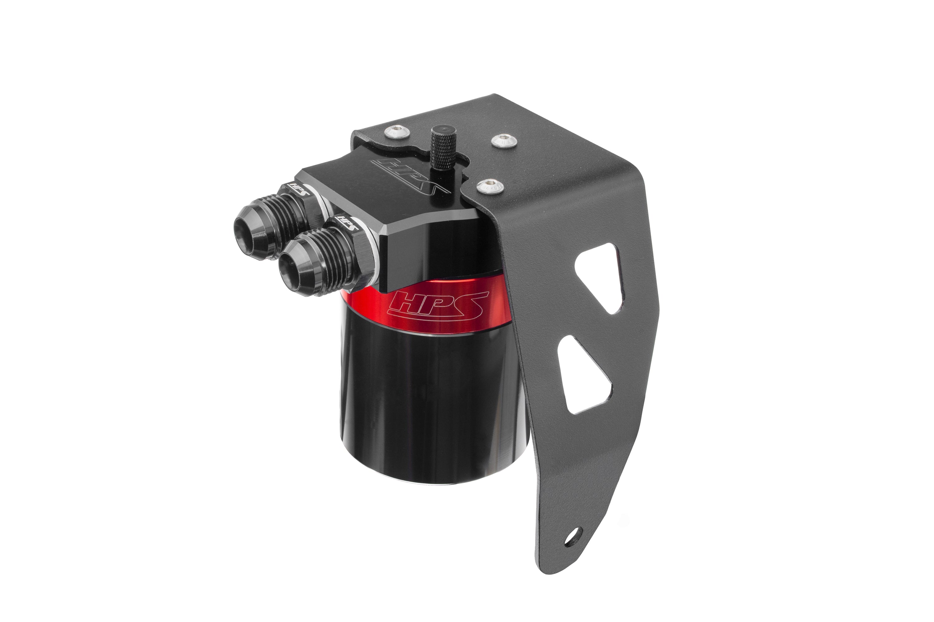 HPS Performance Aluminum Oil Catch Can Kit 6th Gen Toyota 4Runner