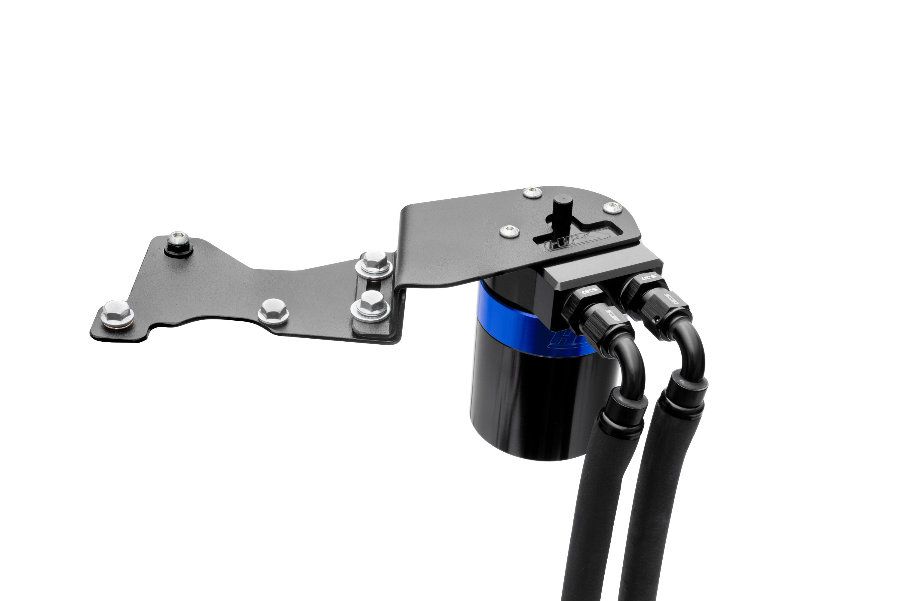 HPS Blue Aluminum Oil Catch Can Kit 2006-2013 Lexus IS250 2.5L V6