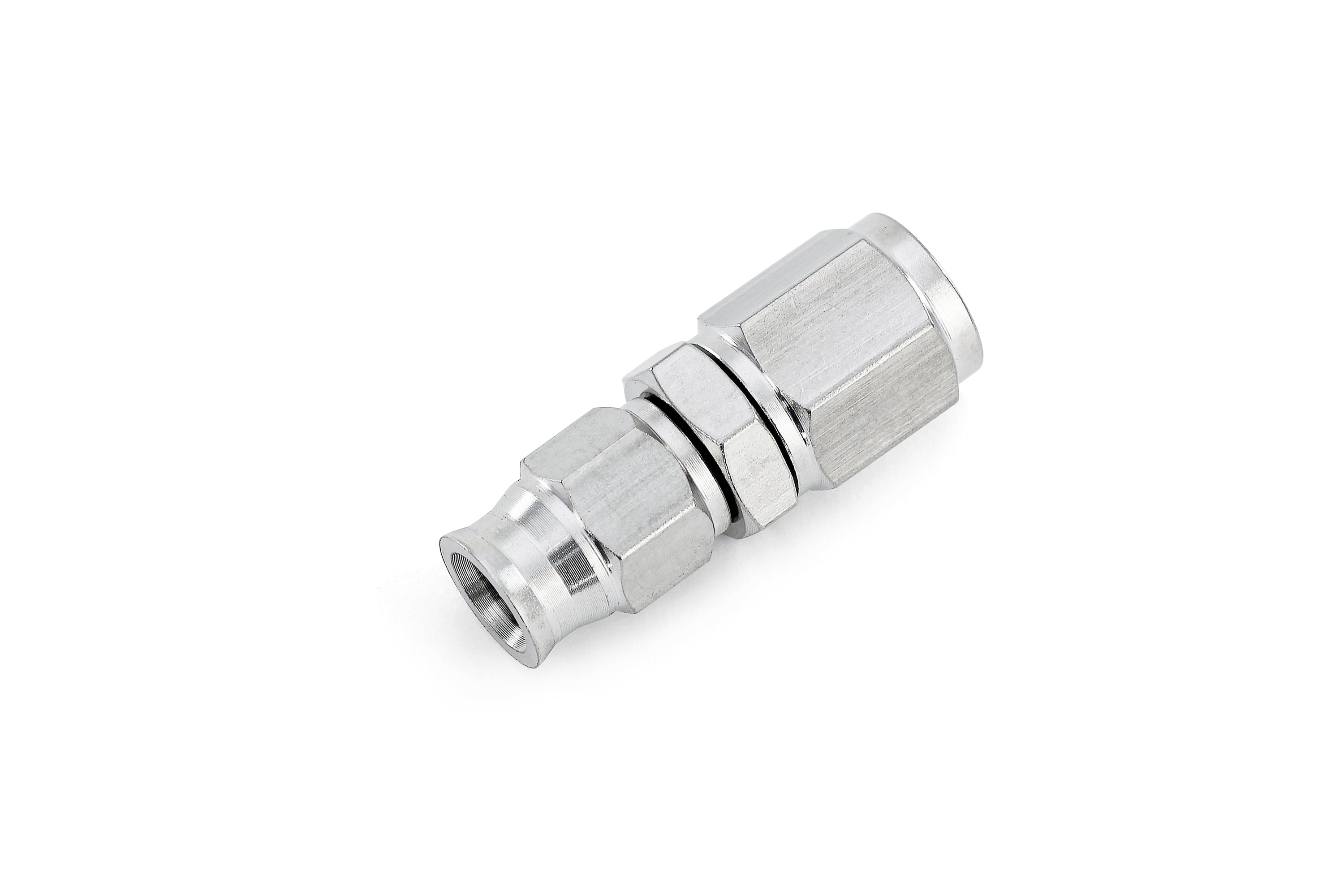 HPS Performance 90 Degree -3 Compression Teflon Hose End to AN Female for PTFE Hose, Stainless Steel main image 0