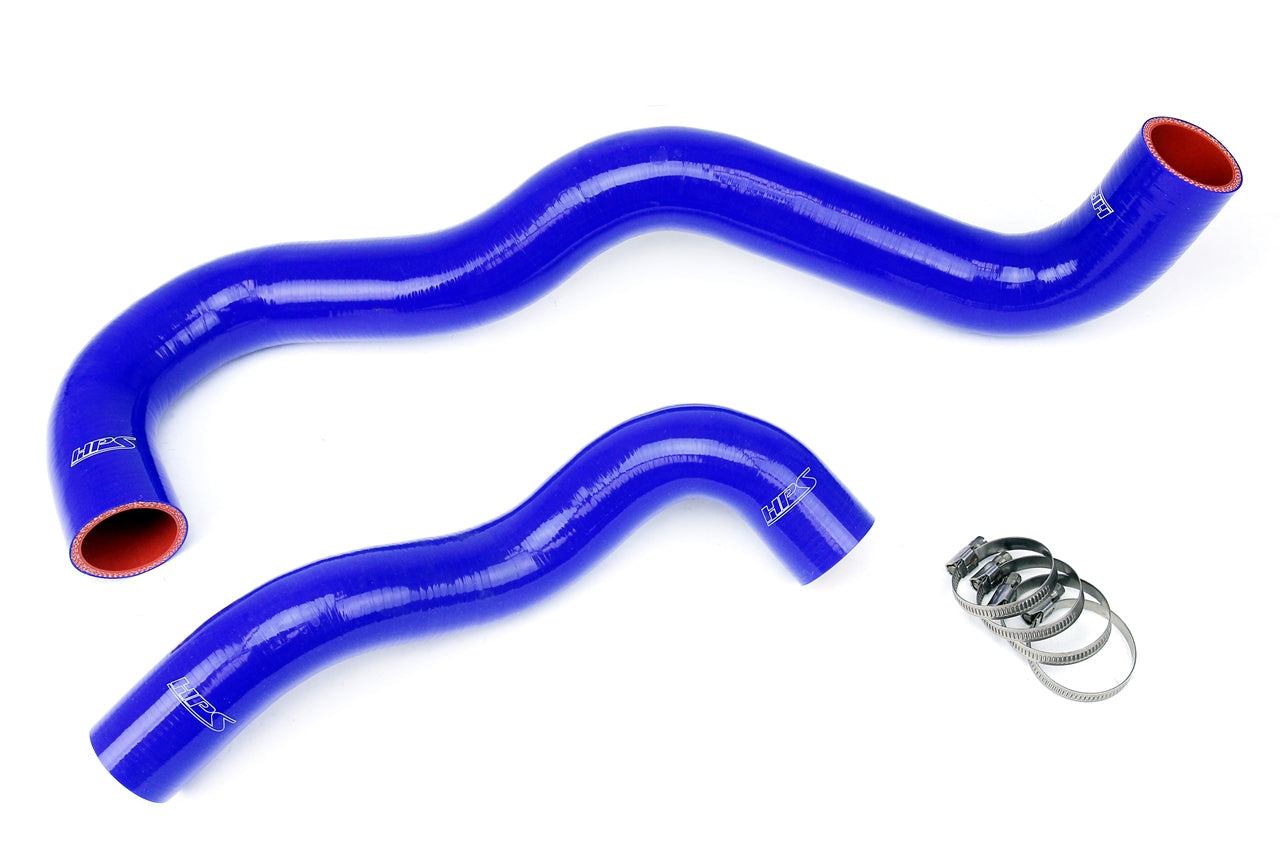 HPS Blue Silicone Radiator Coolant Hose Kit 03-07 Ford F-450 Superduty 6.0L Diesel Turbo Twin Beam Suspension 57-1075-BLUE