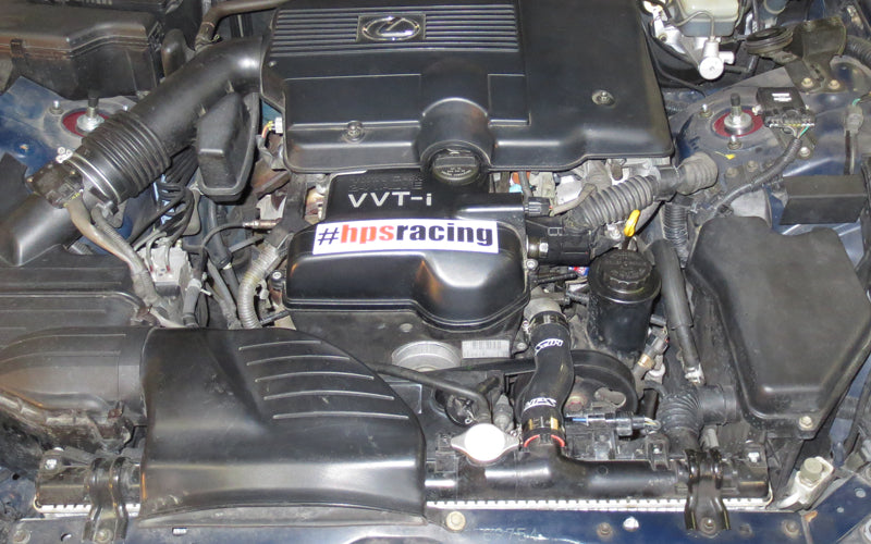 HPS Black Silicone Radiator Hose Kit 2001-2005 Lexus IS300 IS 300 57-1266-BLK