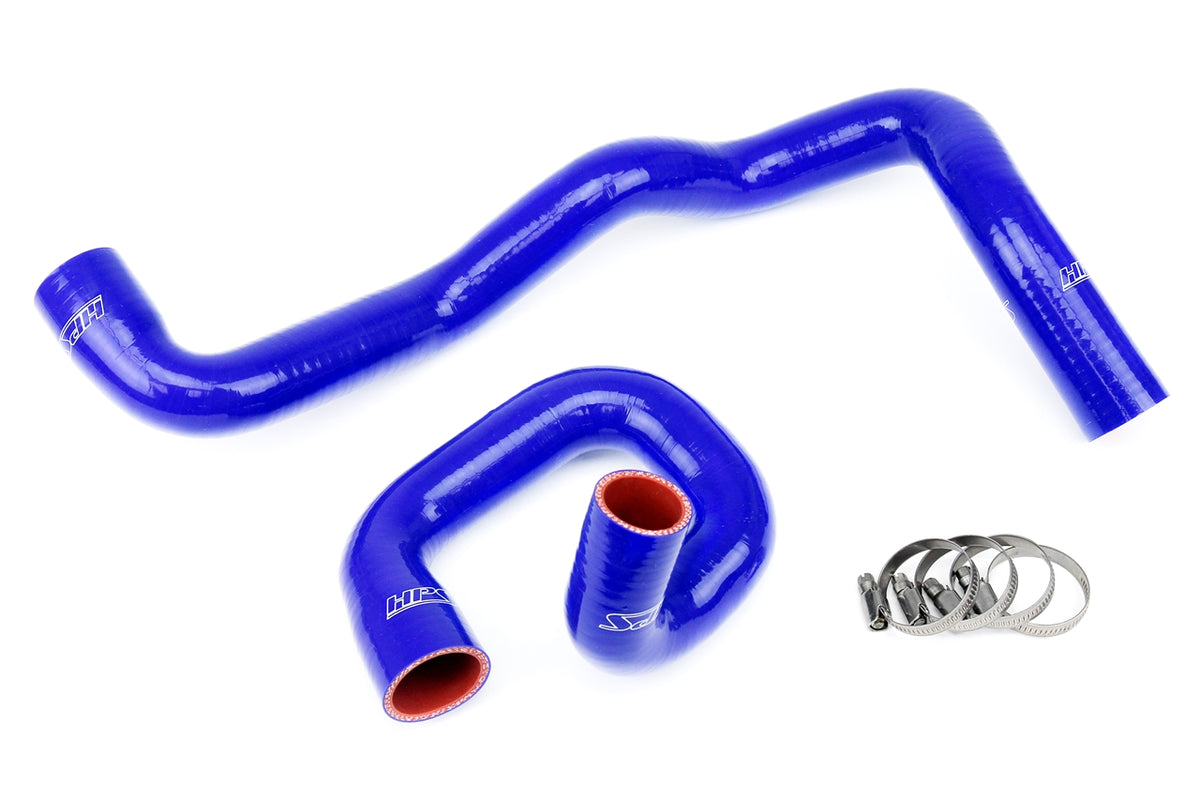HPS Blue Reinforced Silicone Radiator Hose Kit Coolant Ford 13-17 Focus ST Turbo 2.0L 57-1287-BLUE