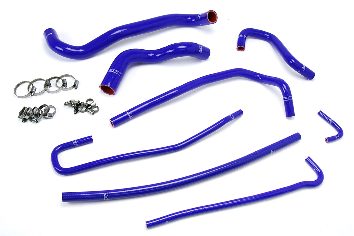 HPS Reinforced Blue Silicone Radiator + Heater Hose Kit Coolant Chevy 97-04 Corvette 5.7L V8 57-1316-BLUE