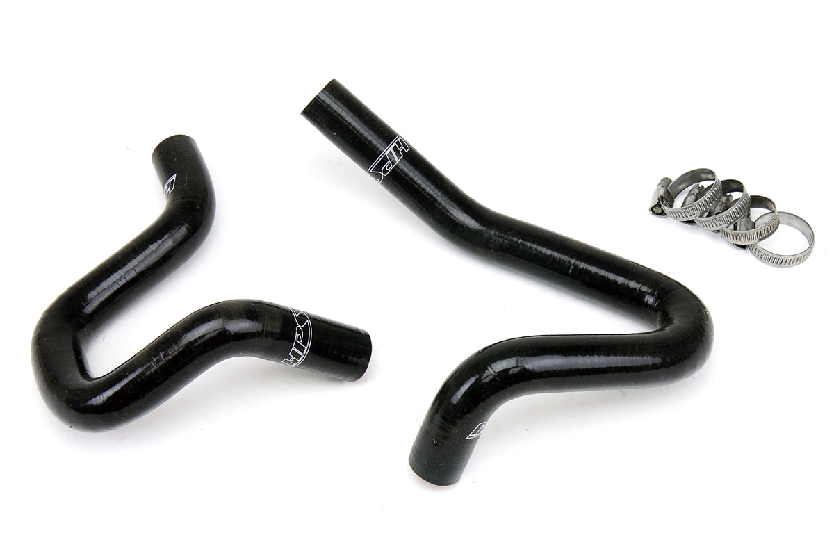 HPS Reinforced Black Silicone Heater Hose Kit Coolant Hyundai 10-14 Genesis Coupe 2.0T Turbo 4Cyl 57-1324H-BLK