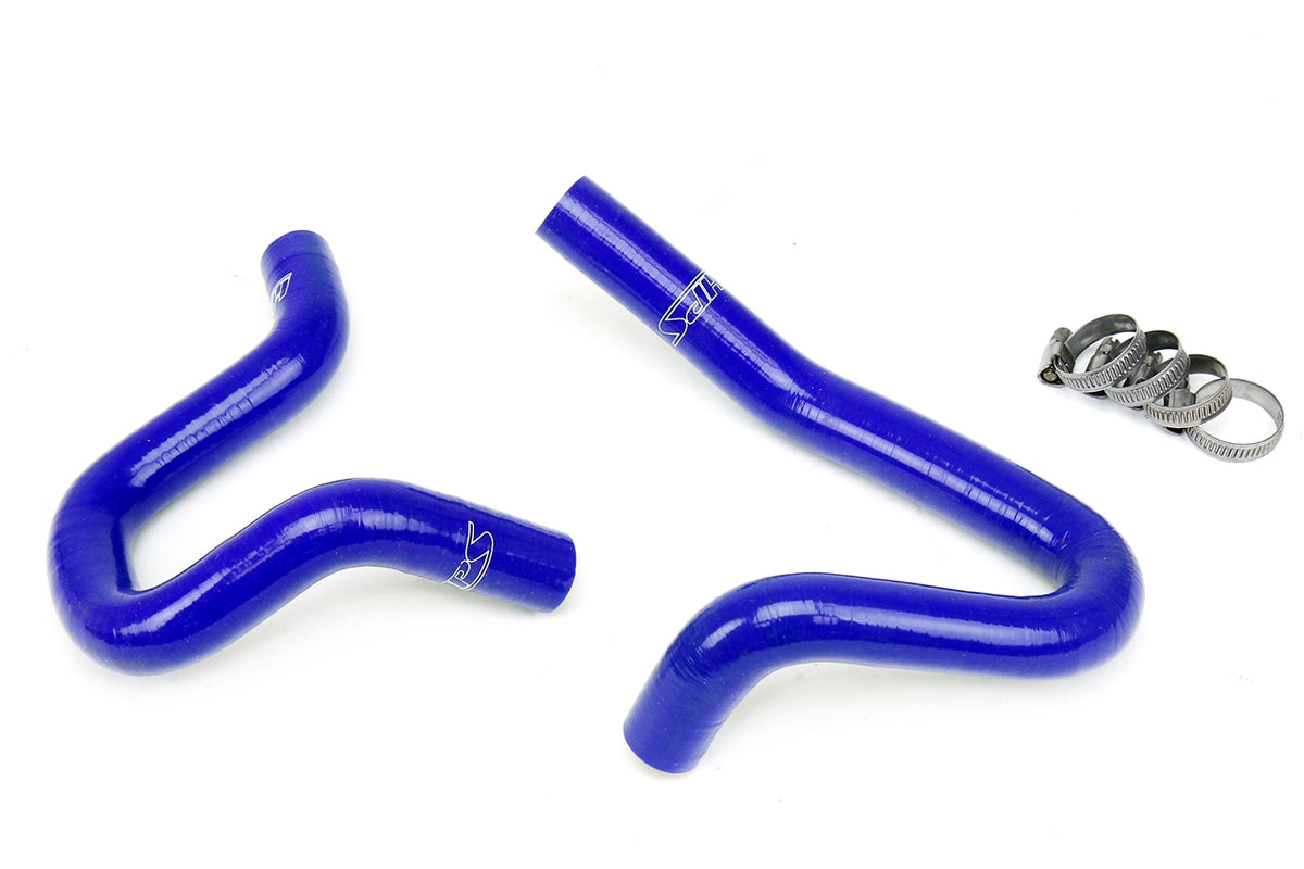 HPS Reinforced Blue Silicone Heater Hose Kit Coolant Hyundai 10-14 Genesis Coupe 2.0T Turbo 4Cyl 57-1324H-BLUE