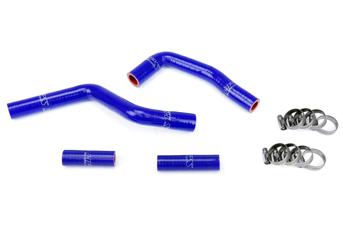 HPS Blue Reinforced Silicone Radiator Hose Kit Yamaha 02-18 YZ125 2 Stroke 57-1350-BLUE