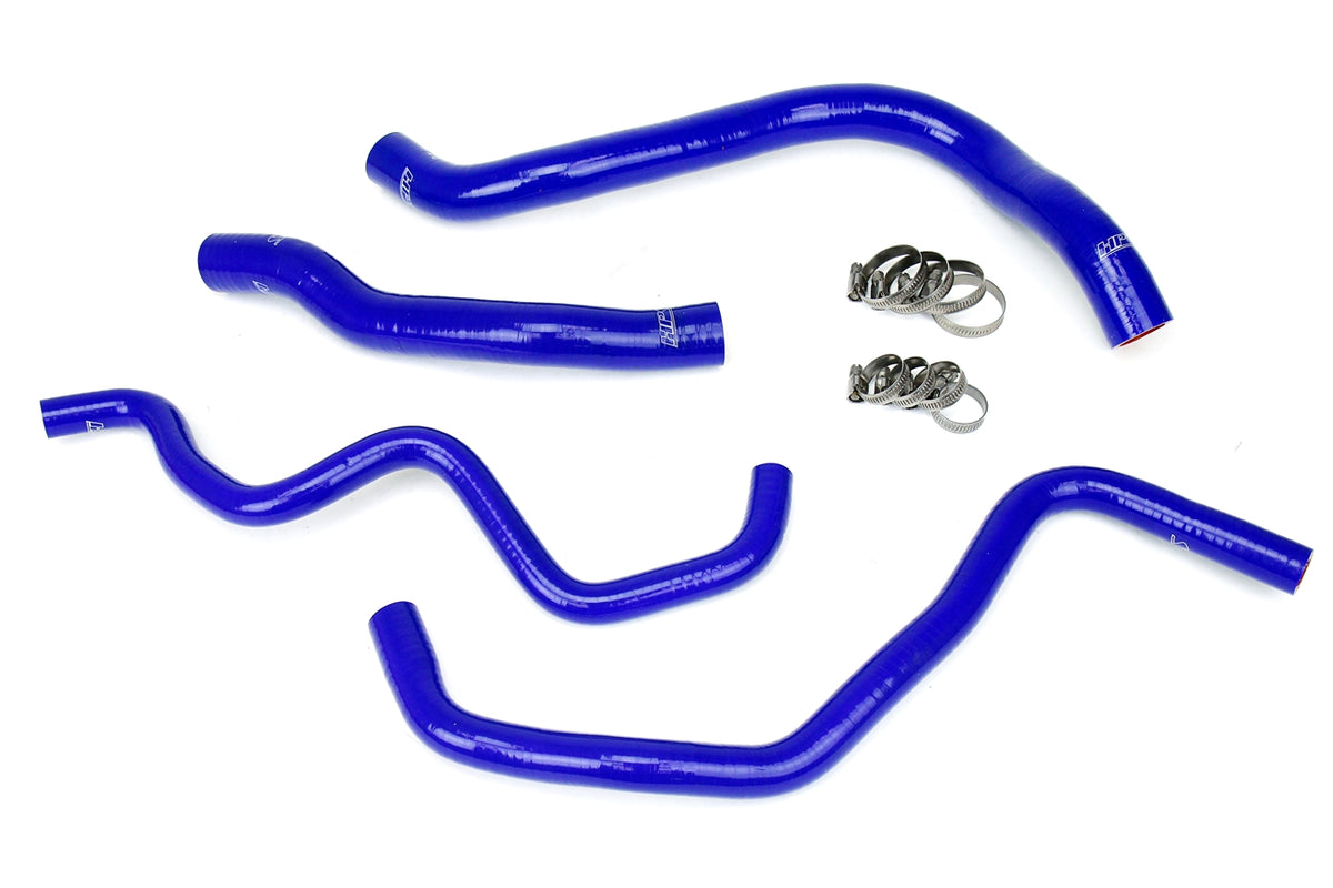 HPS Blue Reinforced Silicone Radiator + Heater Hose Kit Honda 08-12 Accord 3.5L V6 LHD 57-1390-BLUE