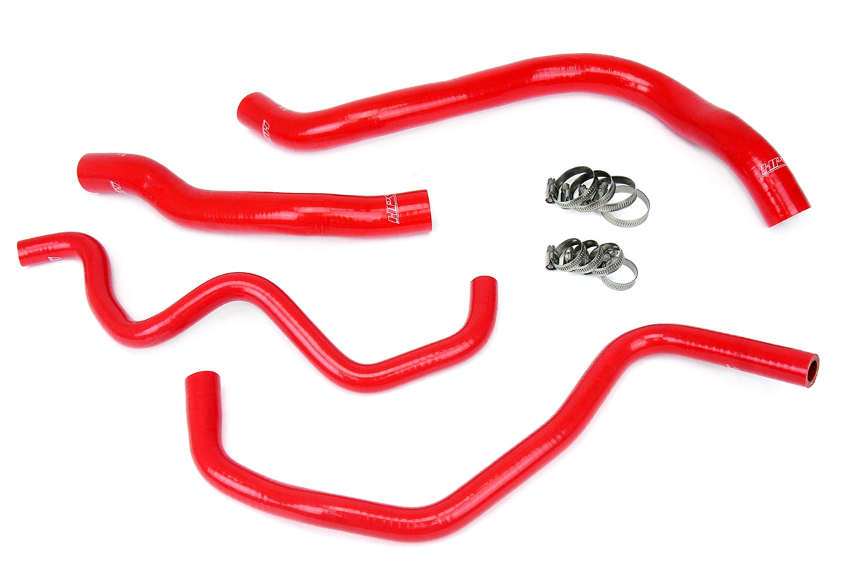 HPS Red Reinforced Silicone Radiator + Heater Hose Kit Acura 10-14 TSX 3.5L V6 LHD 57-1390-RED