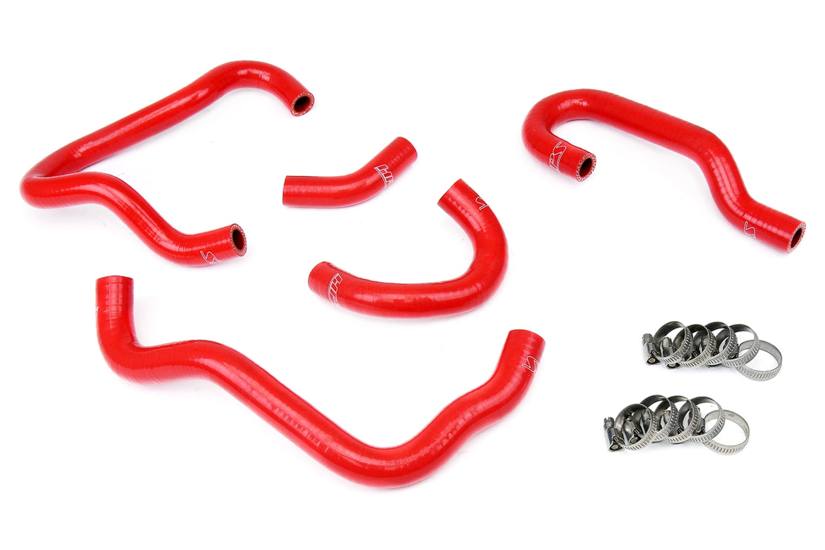 HPS Red Reinforced Silicone Heater Hose Kit Honda 06-09 S2000 57-1415-RED