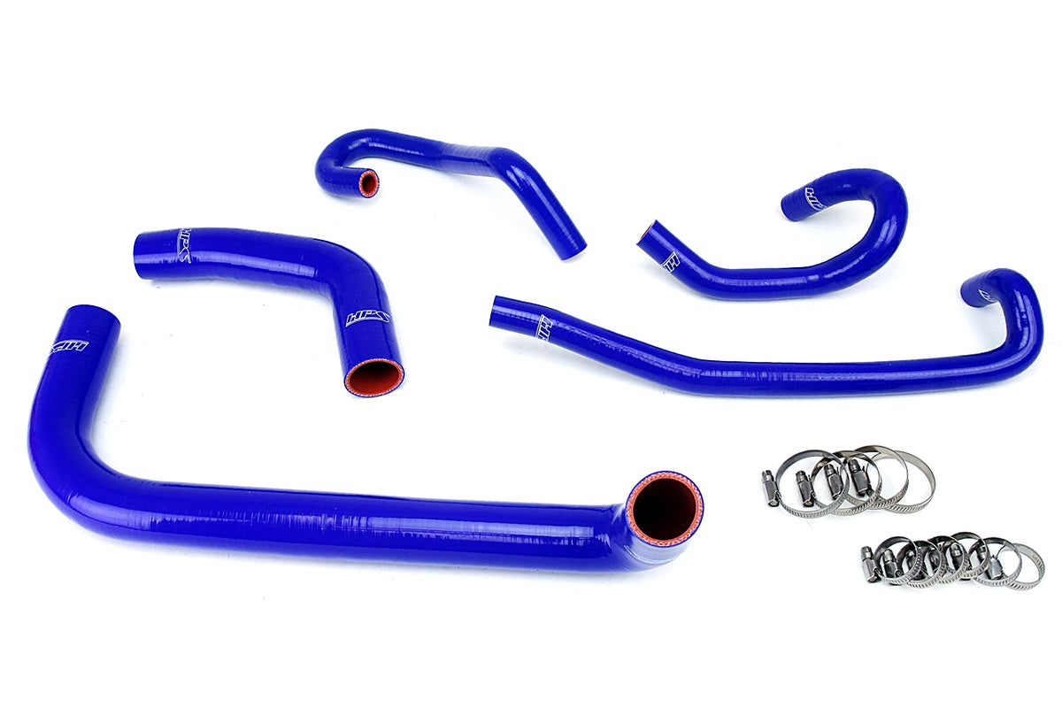 HPS Blue Reinforced Silicone Radiator + Heater Hose Kit Toyota 01-03 Sequoia 4.7L V8 57-1424-BLUE