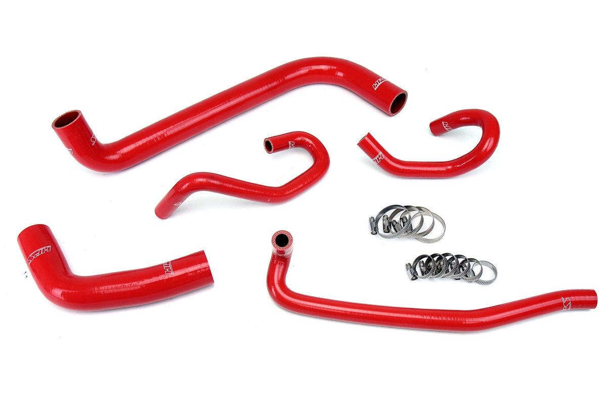 HPS Red Reinforced Silicone Radiator + Heater Hose Kit Toyota 04-06 Tundra 4.7L V8 57-1425-RED