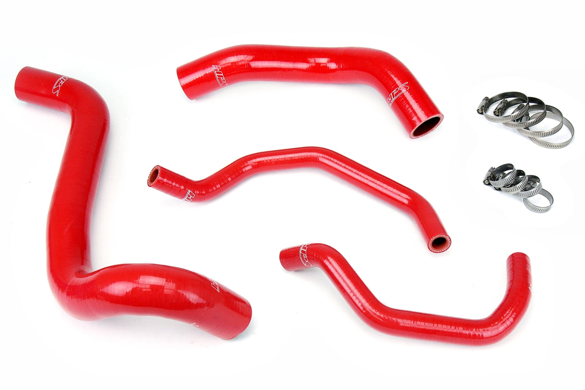 HPS Red Reinforced Silicone Radiator + Heater Hose Kit Toyota 12-14 Tundra 5.7L V8 57-1426-RED