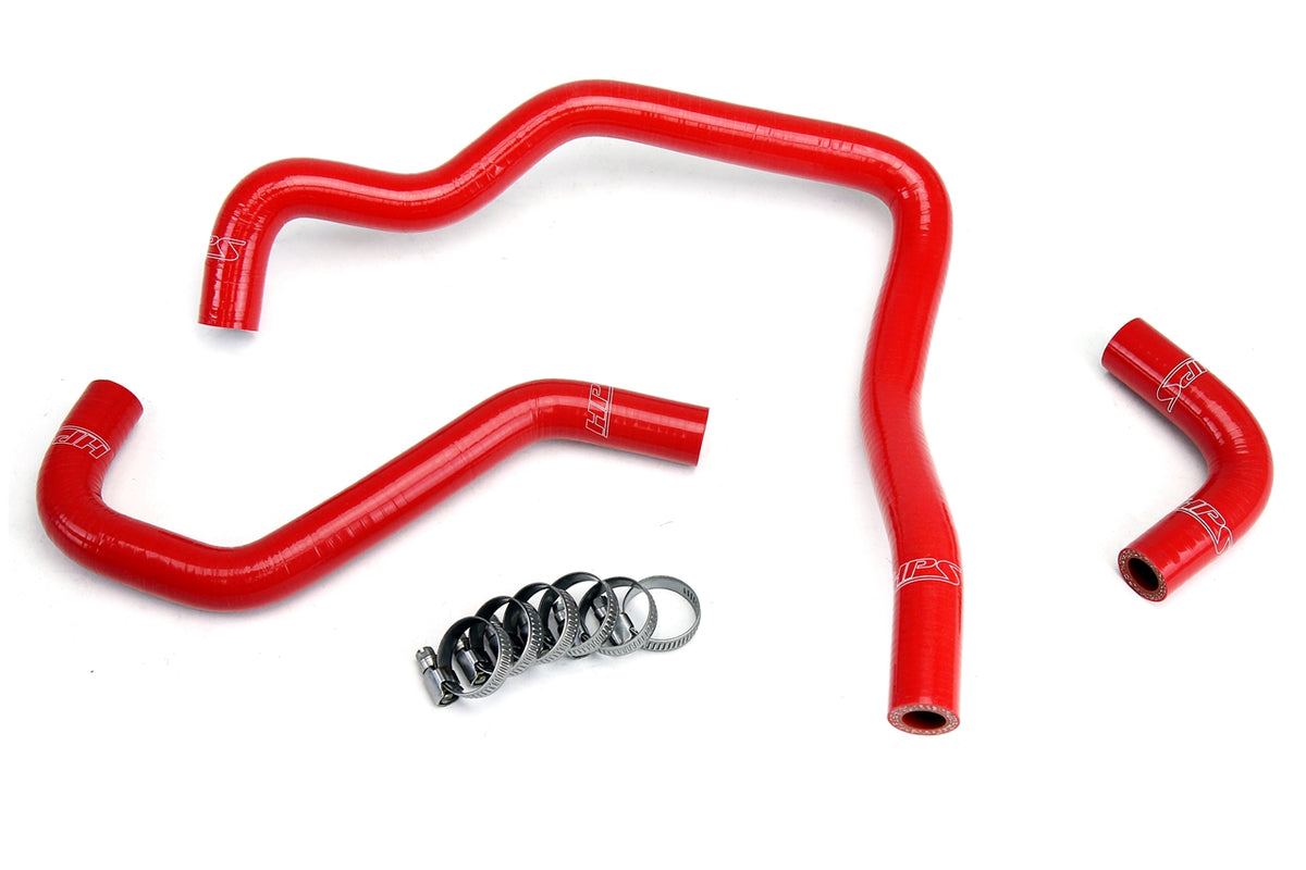 HPS Red Reinforced Silicone Heater Hose Kit Toyota 89-95 Pickup 22RE Non Turbo EFI LHD 57-1430-RED