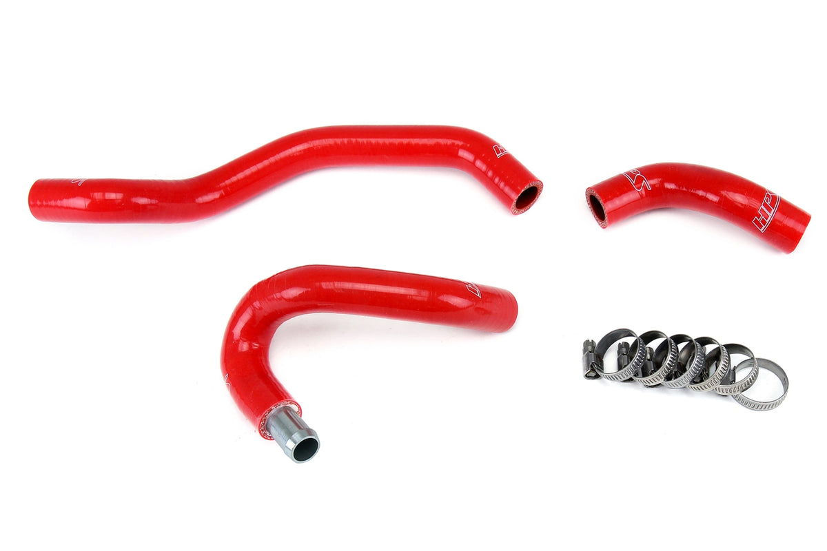 HPS Reinforced Silicone Heater Hose Kit Coolant Infiniti 08-13 G37 Red