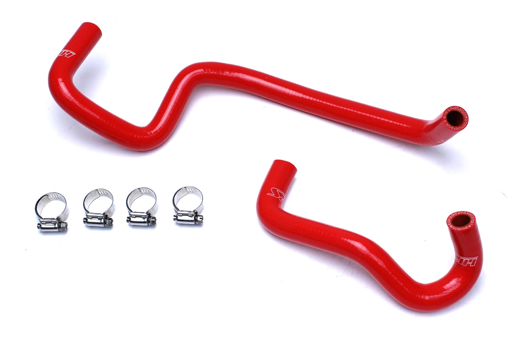 HPS Red Reinforced Silicone Heater Hose Kit Coolant Lexus 03-09 GX470 4.7L V8 57-1467H-RED