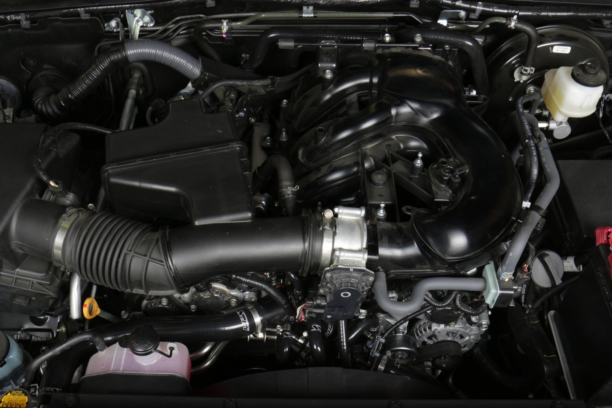 HPS Silicone Radiator + Heater Coolant Hoses Kit Installed 2016-2020 Toyota Tacoma V6