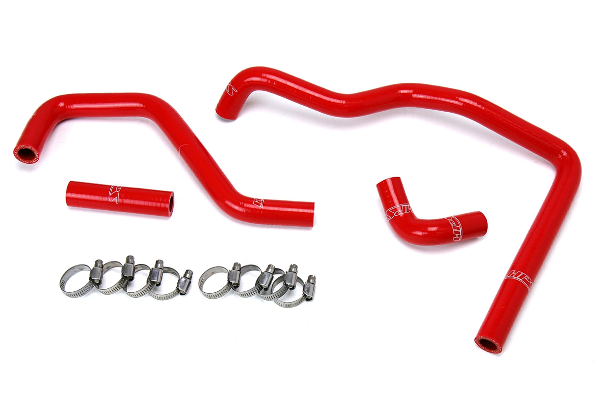 HPS Red Reinforced Silicone Heater Hose Kit Toyota 84-88 4Runner 22RE Non Turbo EFI LHD 57-1587-RED