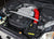 HPS Red Reinforced Silicone Post MAF Air Intake Hose Kit Nissan 03-06 350Z 3.5L V6 57-1591-RED Installed