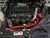 HPS Red Reinforced Silicone Radiator + Heater Hose Kit Mitsubishi 08-17 Lancer 2.0L 2.4L DE ES GTS 57-1609-RED Installed
