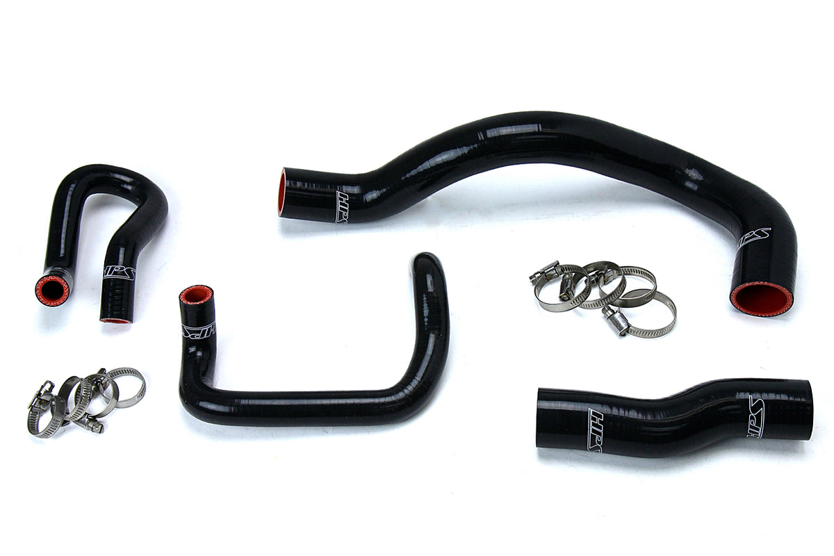 HPS Black Reinforced Silicone Radiator + Heater Hose Kit Lexus 01-05 IS300 I6 3.0L 57-1641-BLK