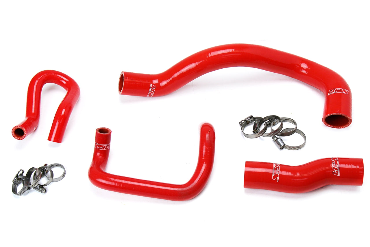 HPS Red Silicone Radiator + Heater Hose Kit 2001-2005 Lexus IS300 IS 300 57-1641-RED