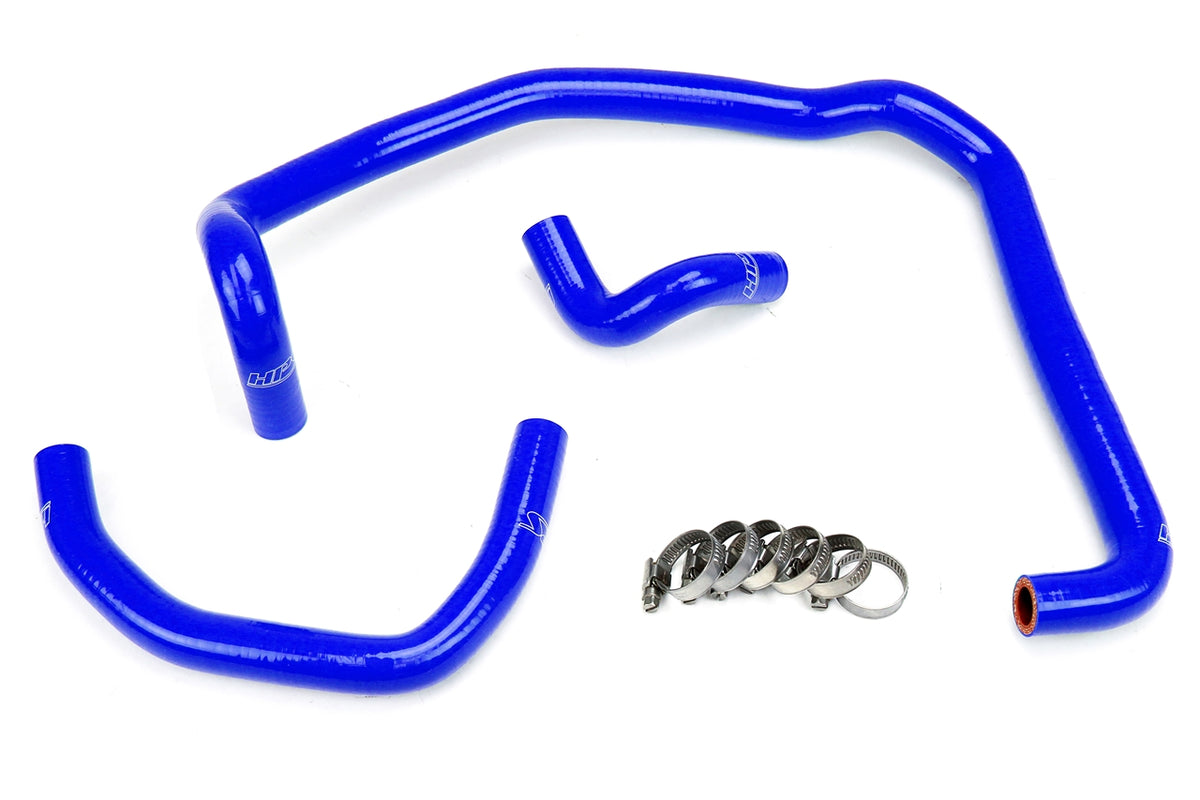 HPS Reinforced Blue Silicone Heater Hose Kit Coolant Toyota 95-04 Tacoma 2.4L &amp; 2.7L 4Cyl 57-1746H-BLUE