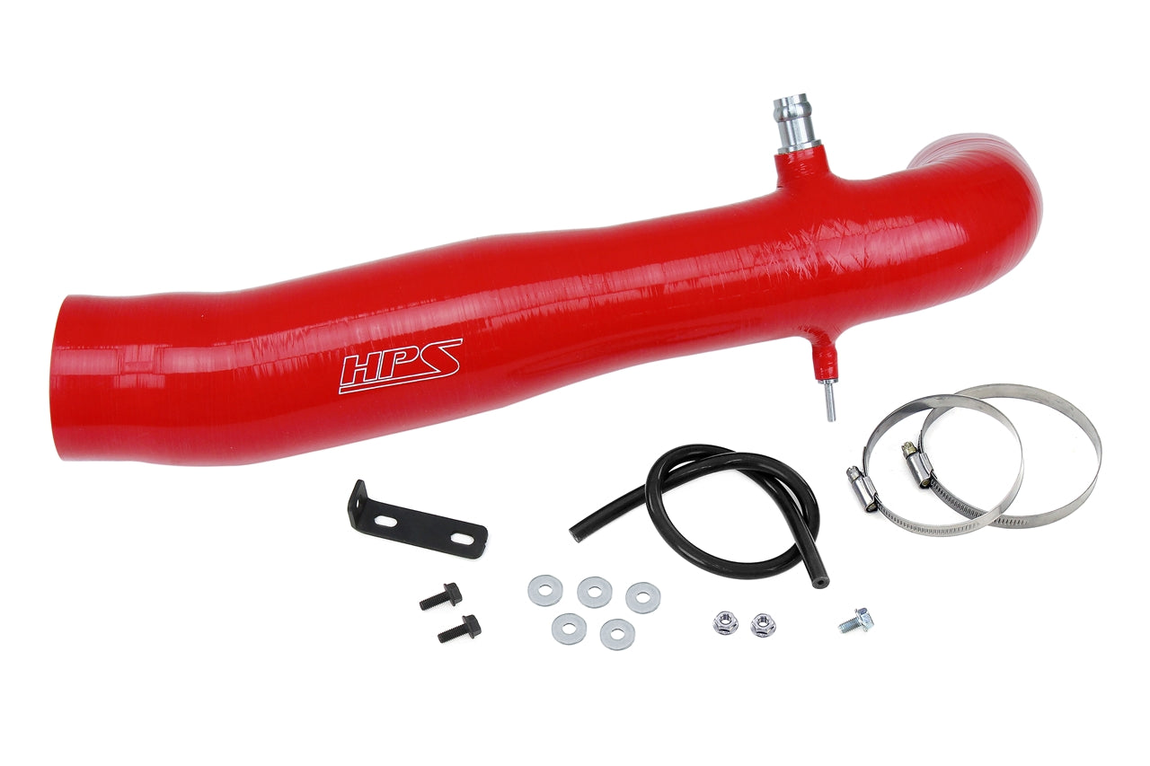 HPS Red Silicone Cold Air Intake Tube Hose 2005-2022 Toyota Tacoma 2.7L 57-1827-RED