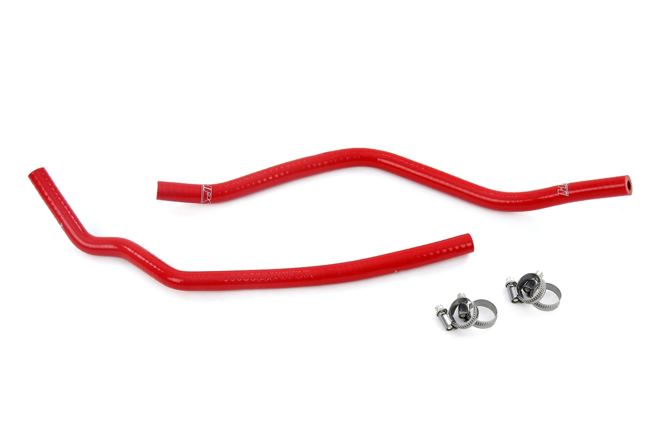 HPS Red Silicone Coolant Tank Supply Hose Kit 2003-2007 Ford F450 Superduty 6.0L V8 Diesel Turbo 57-2119-RED compatible 3C3Z-9Y439-AD, 3C3Z-8075-AD
