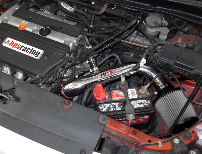 HPS Performance Shortram Air Intake Kit Installed 2003-2006 Honda Element 2.4L 827-106P