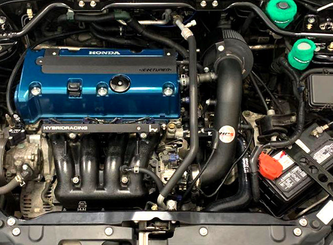 HPS Performance Shortram Cold Air Intake Kit Installed 2002-2006 Acura RSX Type-S 2.0L 827-121