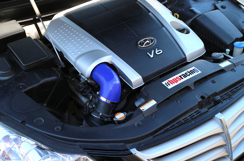 HPS Performance Shortram Air Intake Kit Hyundai 2009-2011 Genesis Sedan 3.8L V6 , 827-276