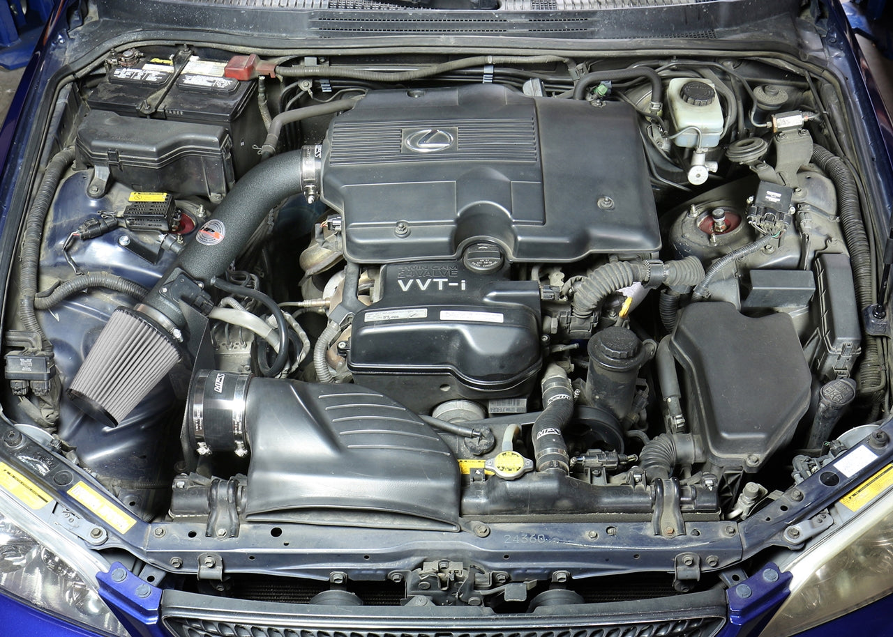 HPS Performance Shortram Cold Air Intake Kit Installed 2001-2005 Lexus IS300 3.0L 827-590