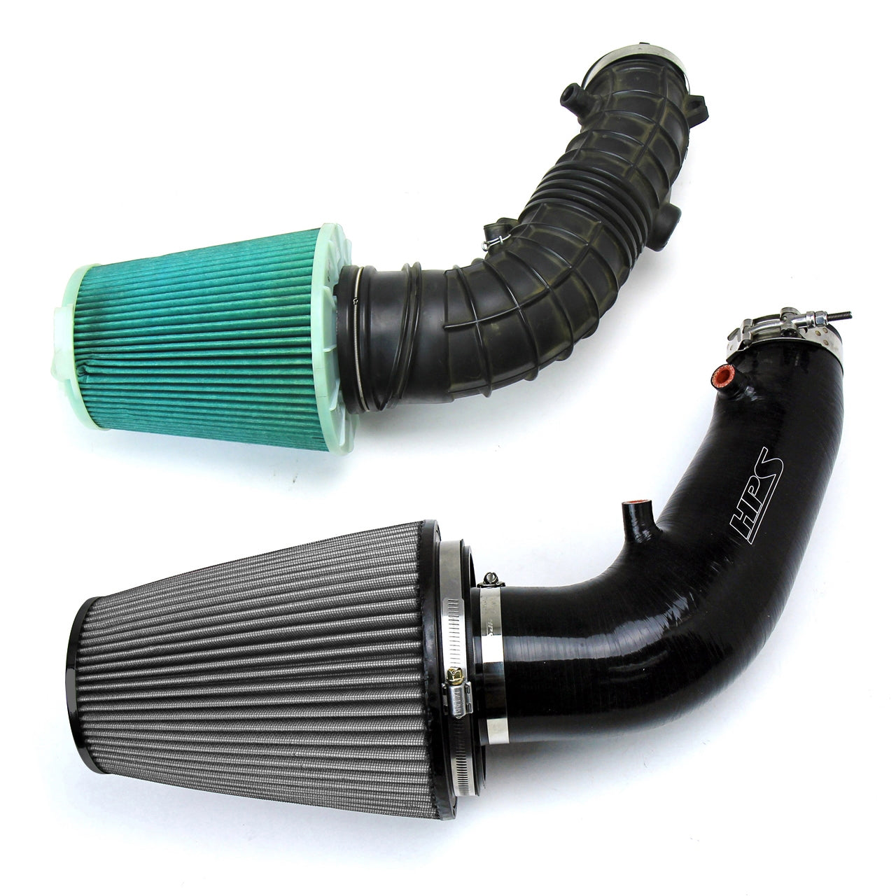 HPS Performance Silicone Air Intake Kit 2006-2009 Honda S2000 AP2 2.2L F22 drive-by-wire 827-610WB