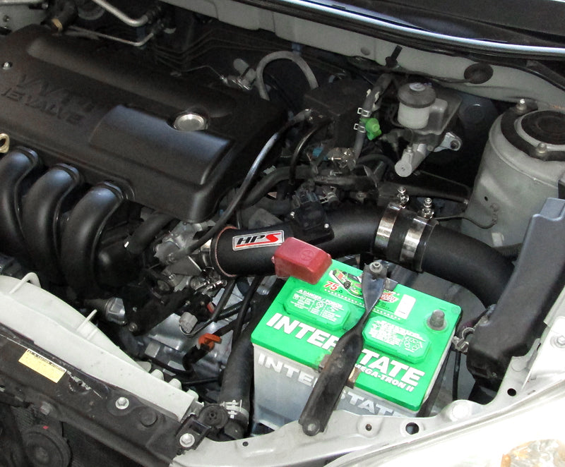HPS Performance Cold Air Intake Kit Installed 2003-2004 Pontiac Vibe 1.8L 837-513WB