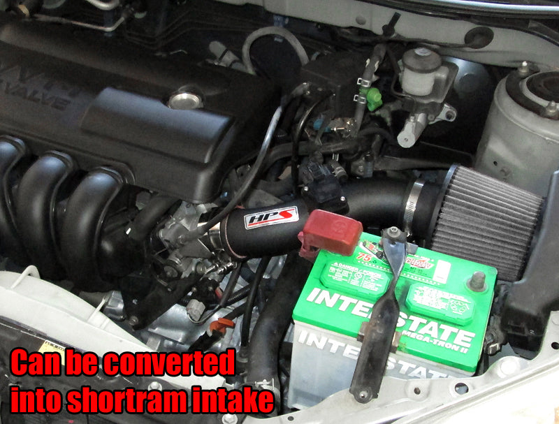HPS Performance Cold Air Intake Kit 2003-2004 Pontiac Vibe 1.8L installed as Shortram Intake 837-513WB