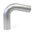 HPS 3 inch OD 110 Degree Bend 6061 Aluminum Elbow Pipe Tubing 16 Gauge 4.75 inch center line radius