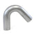 HPS 3 inch OD 135 Degree Bend 6061 Aluminum Elbow Pipe Tubing 16 Gauge 4.75 inch center line radius