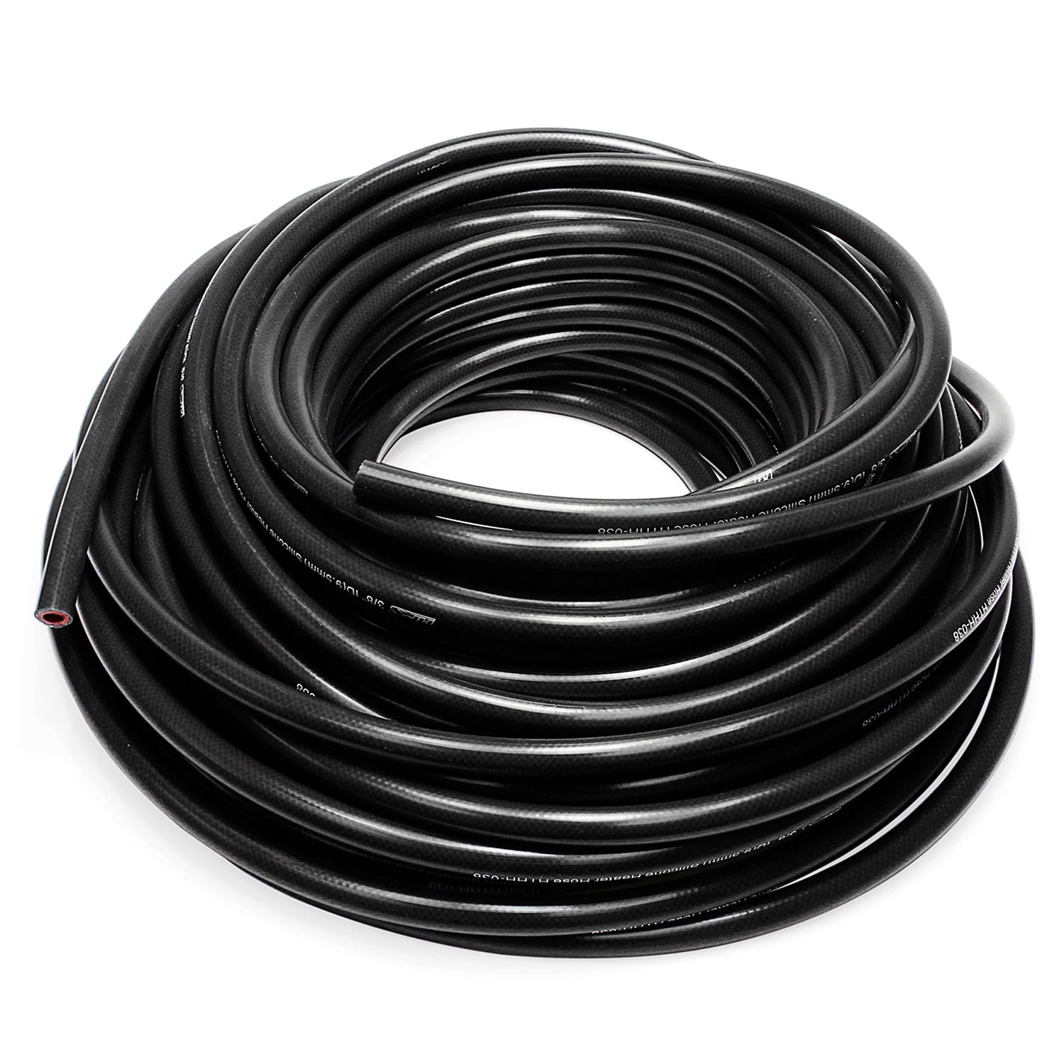HPS 1/2 inch Black Silicone Heater Hose Tubing Coolant Overflow Air Tube High Temp Reinforced 13mm HTHH-050-BLK