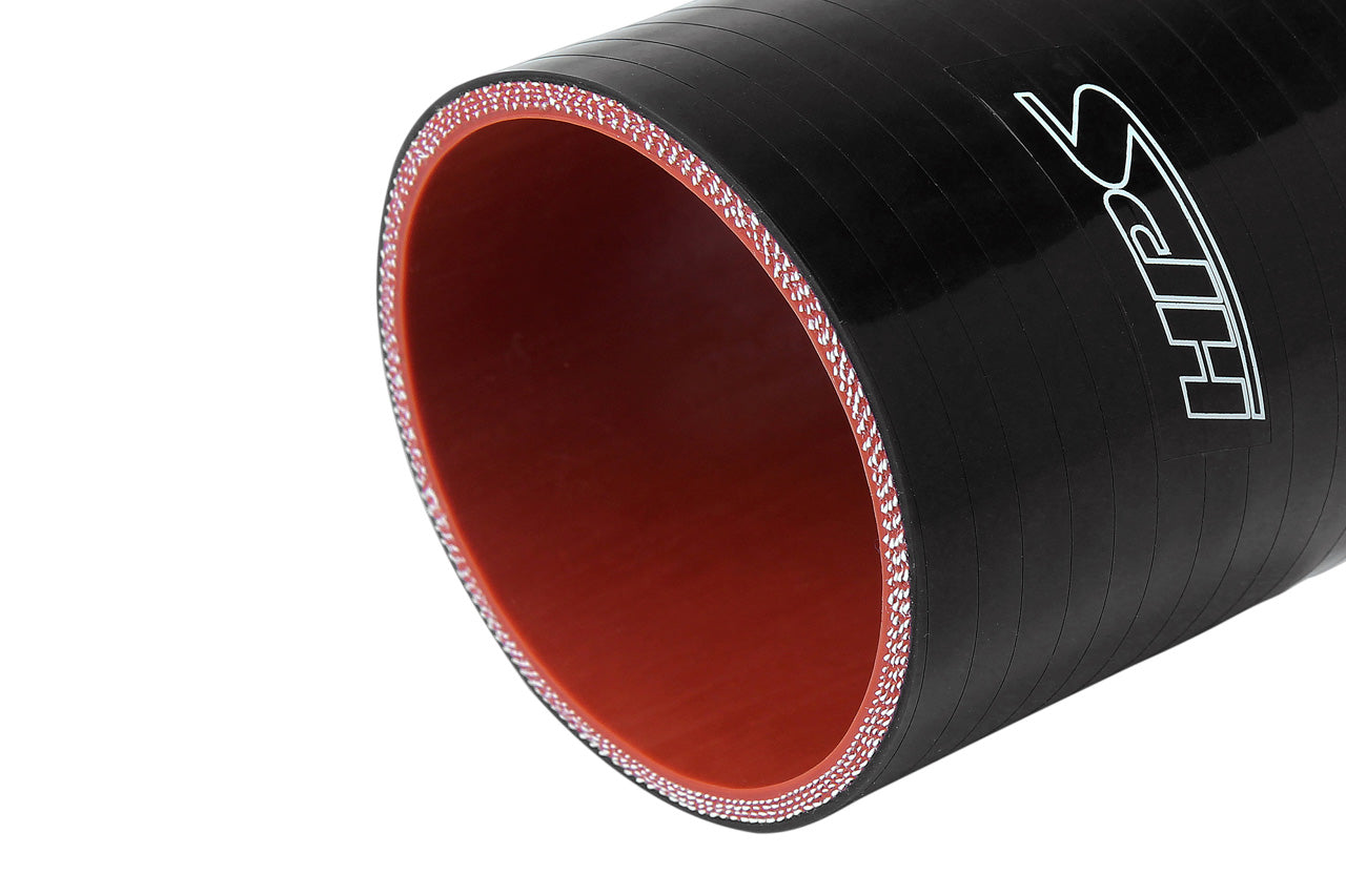 HPS 2" (51mm) Silicone Straight Coupler Hose, High Temperature 4-ply Reinforced