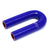 HPS 1.5 inch Blue Silicone 180 Degree U Bend Elbow Coupler Hose High Temp Heater Radiator Coolant 38mm