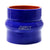 HPS 5/8" inch high temp 4-ply Reinforced Silicone Hump Coupler CAC hose Bellow Radiator Blue HTSHC-062-L6-BLUE 16mm