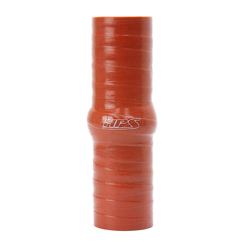 HPS 1/2 inch ID 4 inch Long Silicone Straight Hump Coupler Hose Hot High Temp 4-ply Aramid Reinforced 13mm SHC-050-L4-HOT