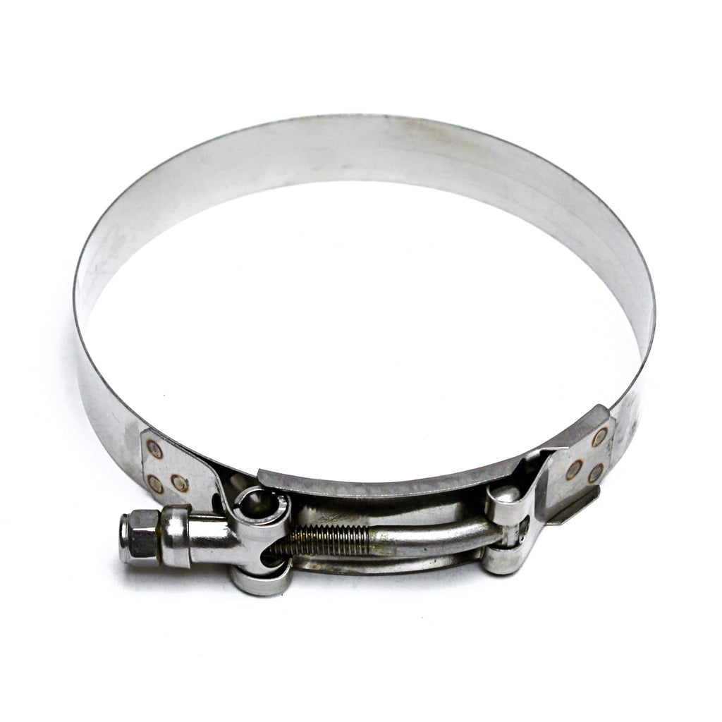 HPS 100% Stainless Steel T-Bolt Hose Clamps, 304 or 316 Marine Grade Stainless Steel