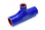 HPS 2-1/2 2.5 inch Blue Silicone T Hose Coupler Adapter Blow Off Valve Turbo High Temp Reinforced 63mm 250-THOSE-100-BLUE