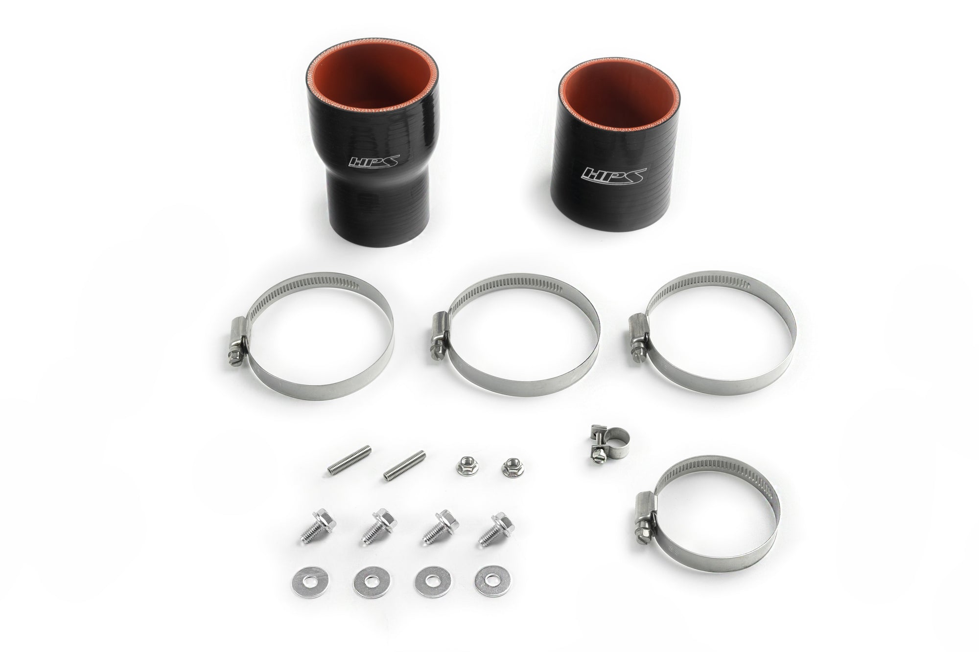 HPS Cold Side Charge Pipe includes high temp reinforced silicone couplers Honda 2022-2024 Civic 1.5L Turbo, 17-144