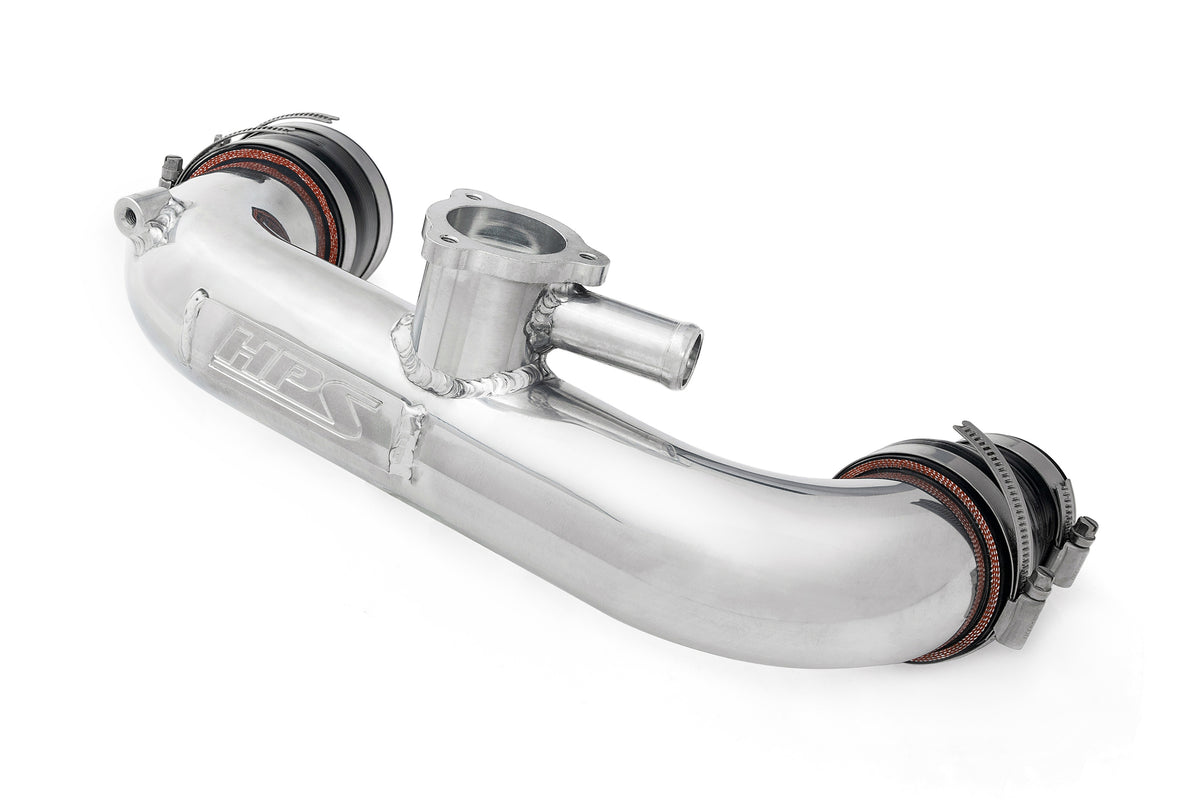 HPS CNC Flange Aircrade Grade Intercooler Hot Side Charge Pipe 3rd Gen Toyota Tundra 3.4L V6 Twin Turbo 17-148