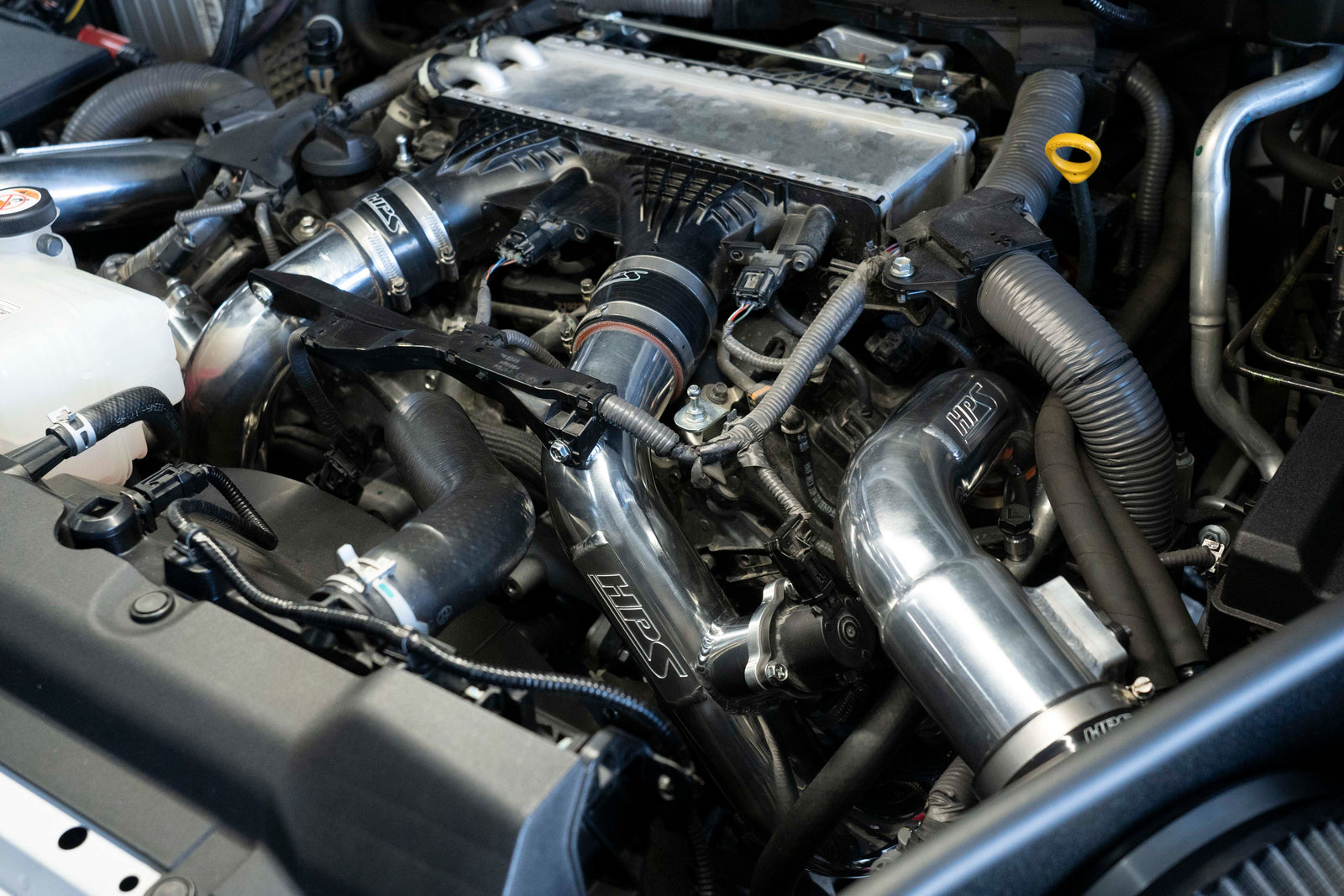 HPS Performance Intercooler Hot Side Charge Pipe, 2022-2024 Toyota Tundra 3.4L V6 Twin Turbo 17-148P